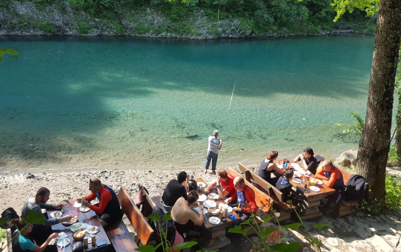 Отель Rafting Camp Encijan Фоча Экстерьер фото