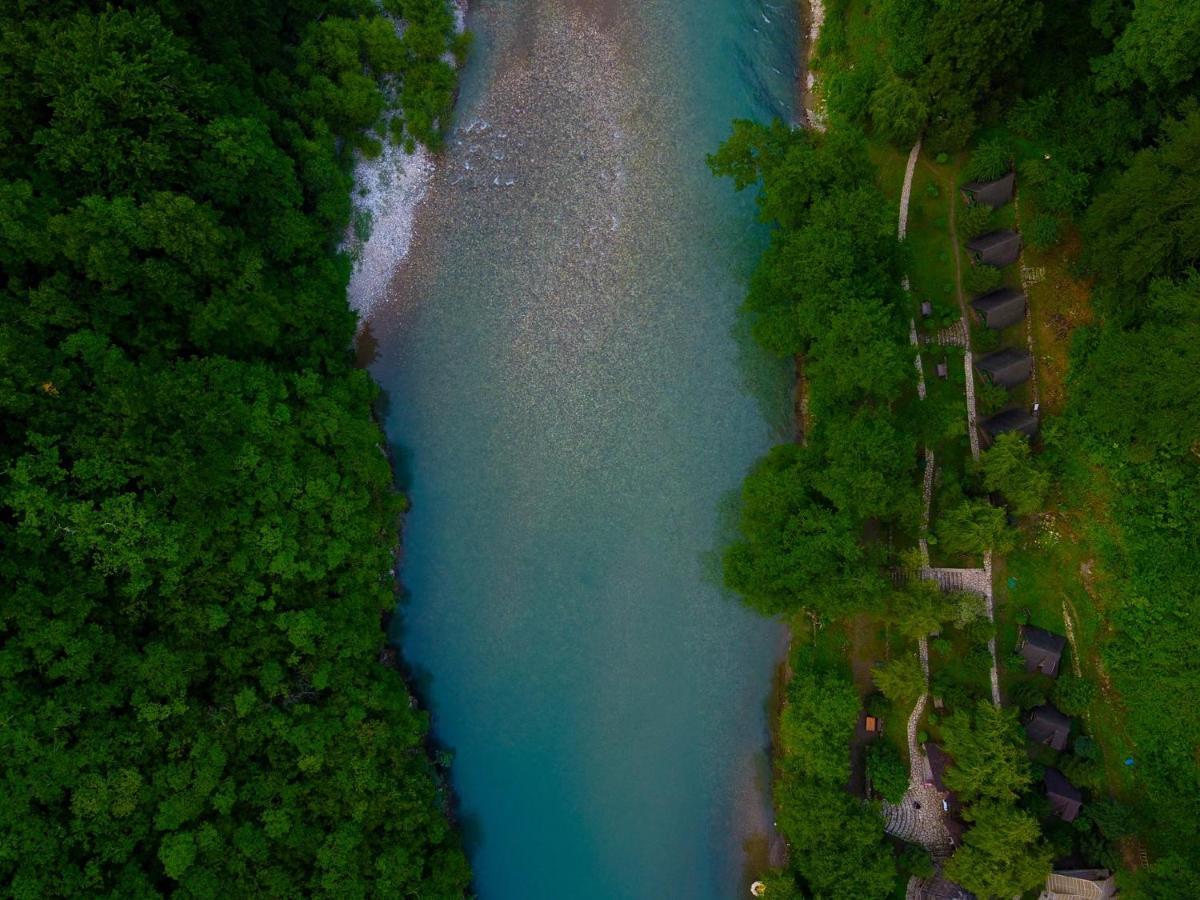Отель Rafting Camp Encijan Фоча Экстерьер фото