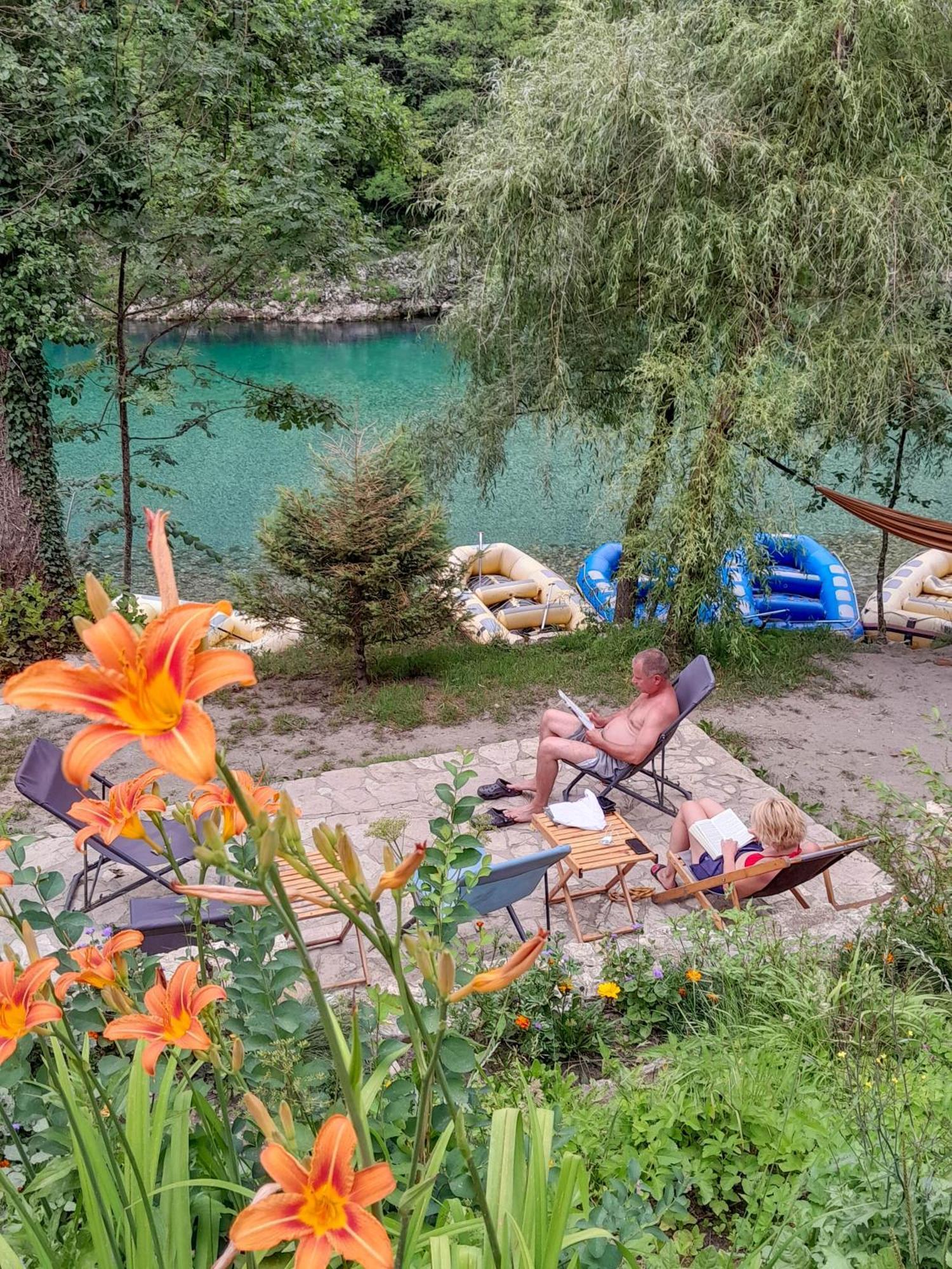 Отель Rafting Camp Encijan Фоча Экстерьер фото