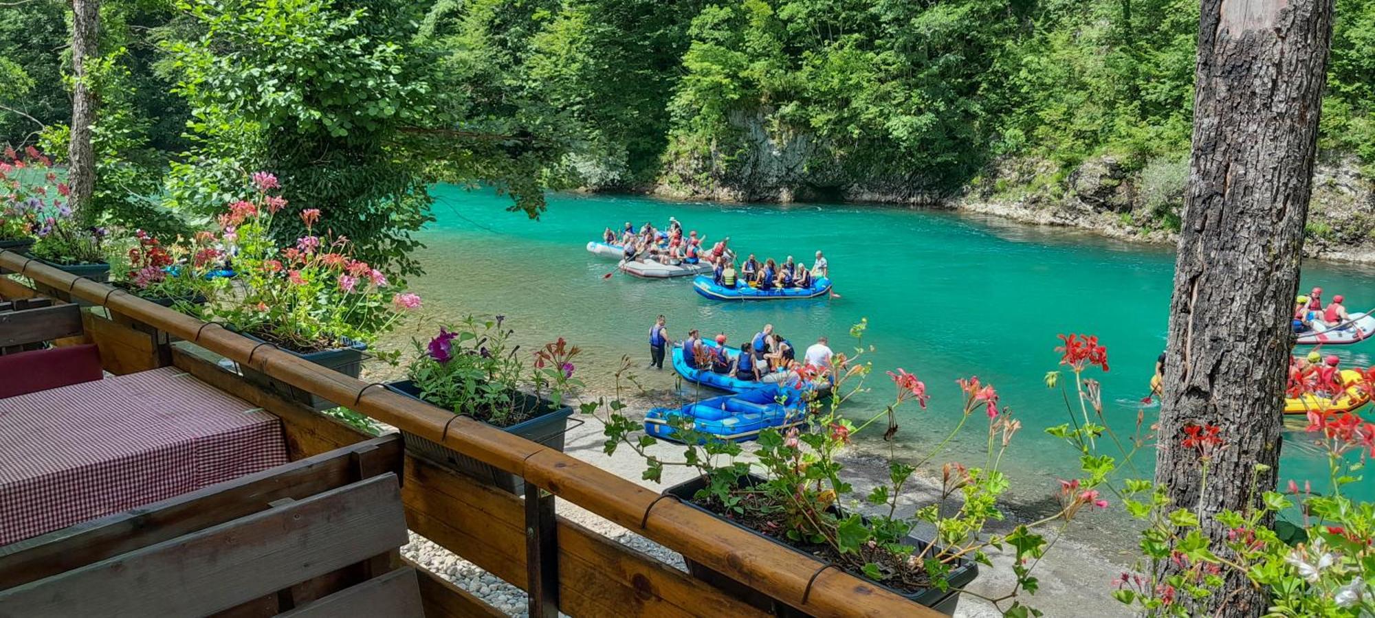 Отель Rafting Camp Encijan Фоча Экстерьер фото