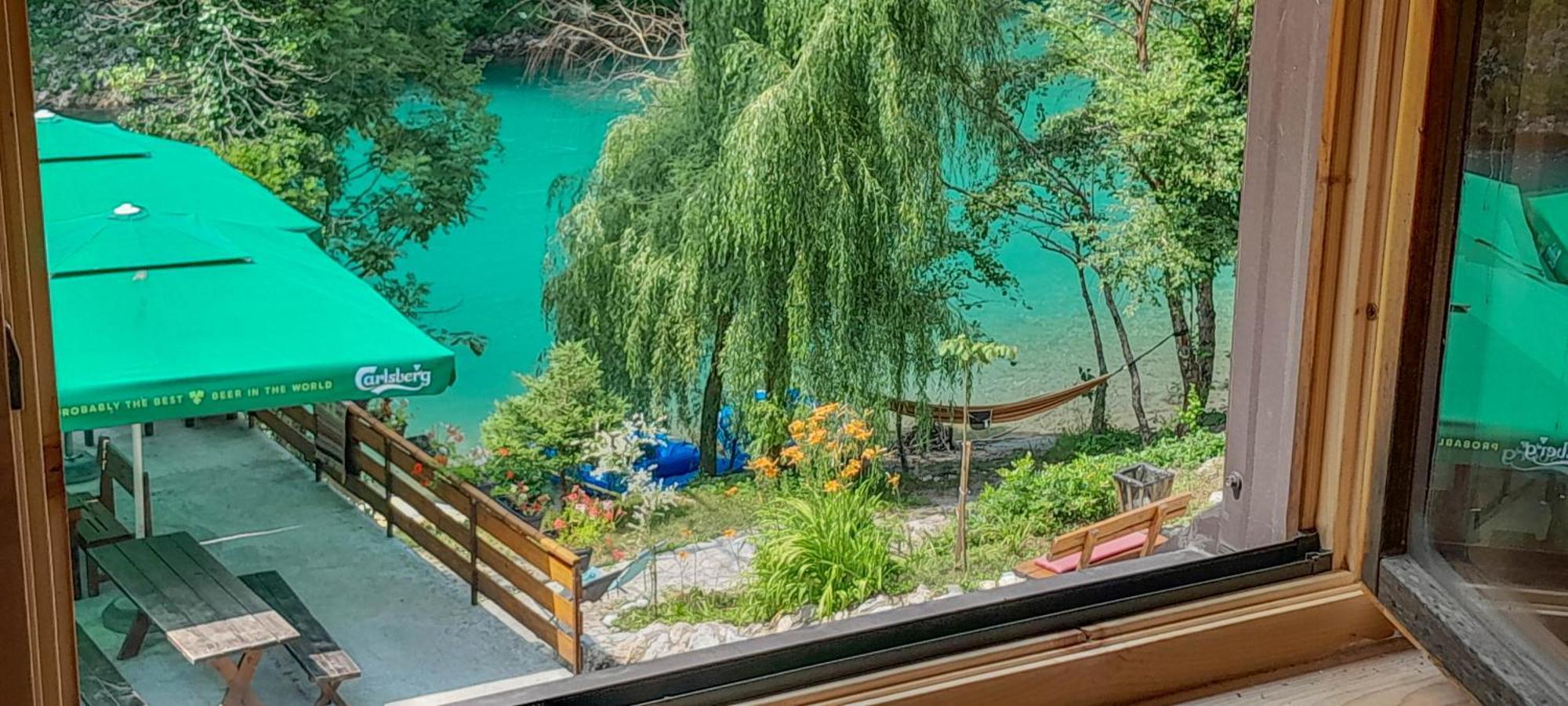 Отель Rafting Camp Encijan Фоча Экстерьер фото